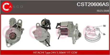 Стартер CASCO CST20606AS