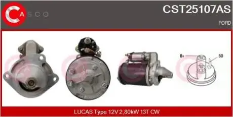 Стартер CASCO CST25107AS