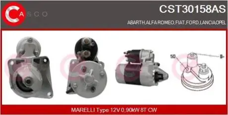 Стартер CASCO CST30158AS
