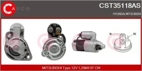 Стартер CASCO CST35118AS