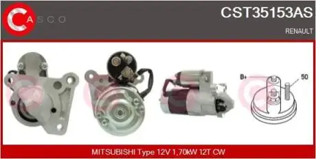 Стартер CASCO CST35153AS