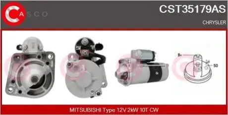 Стартер CASCO CST35179AS