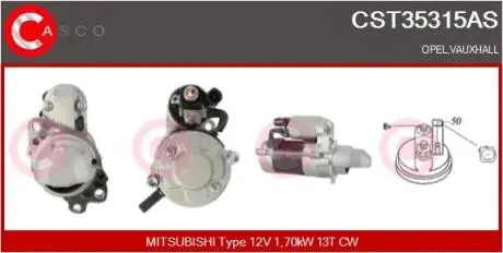 Стартер CASCO CST35315AS