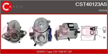 Стартер CASCO CST40123AS