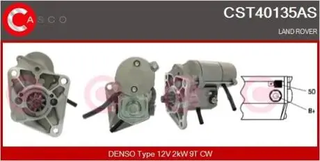Стартер CASCO CST40135AS
