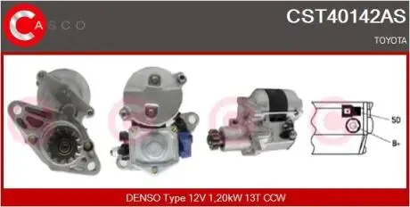 Стартер CASCO CST40142AS