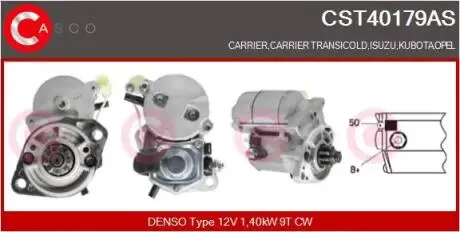 Стартер CASCO CST40179AS