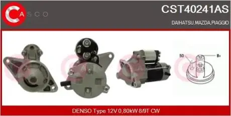 Стартер CASCO CST40241AS