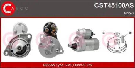Стартер CASCO CST45100AS