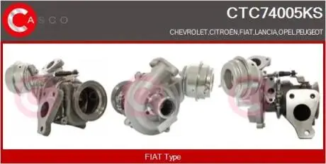 Автозапчасть CASCO CTC74005KS