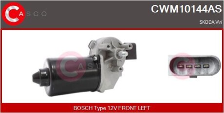 Моторчик склоочисника VW Passat 00-05 CASCO CWM10144AS