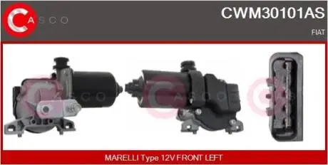 Електродвигун CASCO CWM30101AS