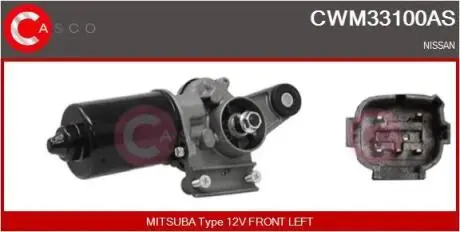 Електродвигун CASCO CWM33100AS