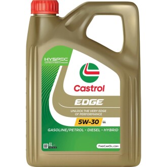 Масло двигателя 5w30 4l c3 Сastrol Edge VW504,00/507.00 CASTROL 15668E