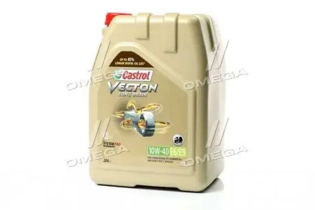 Масло моторное VECTON LONG DRAIN 10W-40 E6/E9 (Бочка 20л) CASTROL 15B9D1