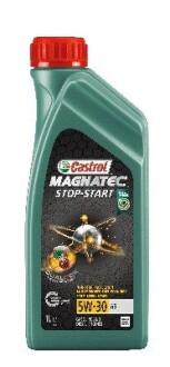 Масло ДВС 5W-30 MAGNATEC STOP-START API SN, ACEA A5/B5, ILSAC GF-5, 1л, синт. CASTROL 15CA42