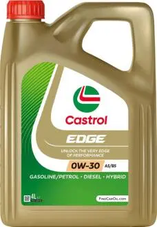 Олія ДВЗ 0W-30 EDGE ACEA A5/B5, 4л, синт. CASTROL 15F6A5