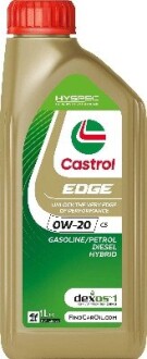 Масло ДВС 0W-20 EDGE API SP, ACEA C5, Meets Chrysler MS 6395, 1л, синт. CASTROL 15F6E6