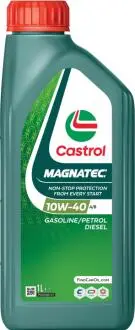 Масло ДВС 10W-40 MAGNATEC API SP, ACEA A3/B4, VW 501 01/505 00, 1л, п/си CASTROL 15F7CA (фото 1)