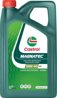 Олива моторна Magnatec 10w-40 A/B (Каністра 5л) CASTROL 15F7D2 (фото 1)