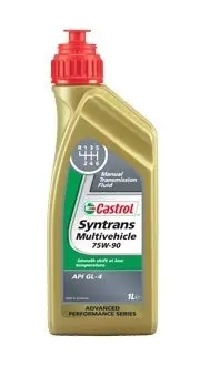 Трансмісійна олія Transmax Manual Multivehicle GL-3/4 75W-90 синтетична 1 л CASTROL EB-SYNM759-12X1