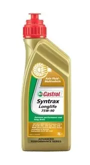 Трансмиссионное масло Transmax Axle Long Life GL-5 75W-90 синтетическое 1 л CASTROL EB-SYNTLL9-12X1