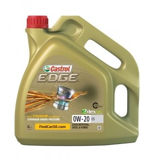 Олива для двигуна CASTROL EDGE 0W20 C5 4L