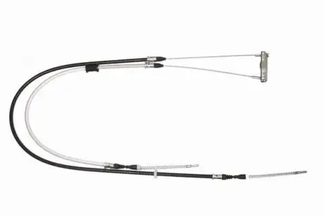 OPEL Трос тормоза Kadett E 86- (1270/715+1700/1100mm) Cavo 5902231