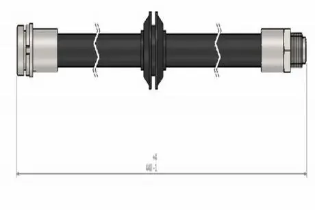 Шланг тормозной задний Cavo C900 740A