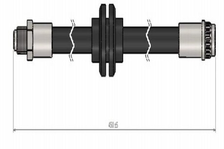 Шланг гальмівний передній Cavo C901 077A