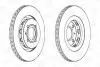 Тормозной диск передний VW Corrado /Golf / Passat / Seat Cordoba / Ibiza CHAMPION 561608CH (фото 2)