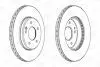Тормозной диск передний Mercedes C-Class / Fiat Strada CHAMPION 561697CH (фото 2)