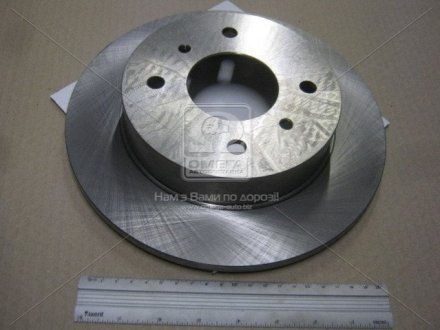 Диск тормозной задний (кратно 2шт.) Nissan Almera II (N16) (02-) CHAMPION 562032CH (фото 1)