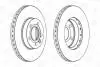 Тормозной диск передний Ford Galaxy / Seat Alhambra / VW Sharan (1996-&gt;) CHAMPION 562043CH (фото 2)