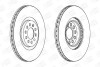 Гальмівний диск передній Audi A1, TT / VW Bora, Golf, Beetle, Polo / Skoda Octavia / Seat Ibiza, Leo CHAMPION 562132CH (фото 2)