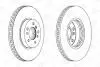 Тормозной диск передний BMW X3, X5 CHAMPION 562134CH1 (фото 2)