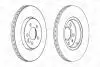 Тормозной диск передний Rover 75 / MG 6 /ZT CHAMPION 562165CH (фото 2)