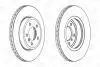 Тормозной диск передний BMW 3-Series, Z4 CHAMPION 562188CH1 (фото 2)