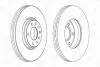 Тормозной диск передний Opel Astra, Corsa, Meriva, Vectra, Zafira / Saab 9-5 CHAMPION 562240CH (фото 2)