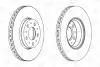 Тормозной диск передний Volvo S60 / S70 / S80 / V70 / XC70 Cross Country CHAMPION 562244CH (фото 2)