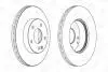 Диск тормозной передний (кратно 2шт.) MB Vaneo CHAMPION 562249CH (фото 2)