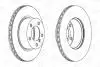 Тормозной диск передний BMW 1-Series, 3-Series CHAMPION 562317CH (фото 2)