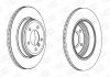 Тормозной диск задний BMW 5 / 6 CHAMPION 562319CH (фото 1)