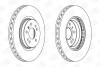 Гальмівний диск передній Mercedes M-Class (W164), R-Class (W251, V251) CHAMPION 562403CH-1 (фото 2)