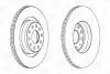 Гальмівний диск задній VW Golf, CC, Passat / Seat/ Skoda/ Audi CHAMPION 562432CH (фото 2)