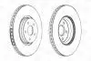 Диск тормозной передний (кратно 2шт.) Ford C-Max (07-)/Volvo S40 II, V40 CHAMPION 562434CH-1 (фото 2)