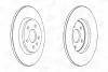 Гальмівний диск задній Audi A4, A5, A6, A7, Q5 CHAMPION 562505CH (фото 2)