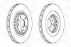Тормозной диск передний Renault Clio, Espace, Grand Scenic, Laguna, Megane, Scenic, Talisman CHAMPION 562596CH (фото 2)