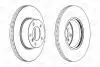 Диск тормозной передний (кратно 2шт.) BMW 3 (E90) 04-12, 3 (F30, F80) 11-18, 3 Touring (E91) 04-12 CHAMPION 562618CH (фото 2)