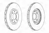 Диск тормозной передний (кратно 2шт.) CITROEN C4 I (06-), DS5 (11-15)/PEUGEOT 2008 II (UD_, US_, UY_, UK_) (19-) CHAMPION 562641CH (фото 2)